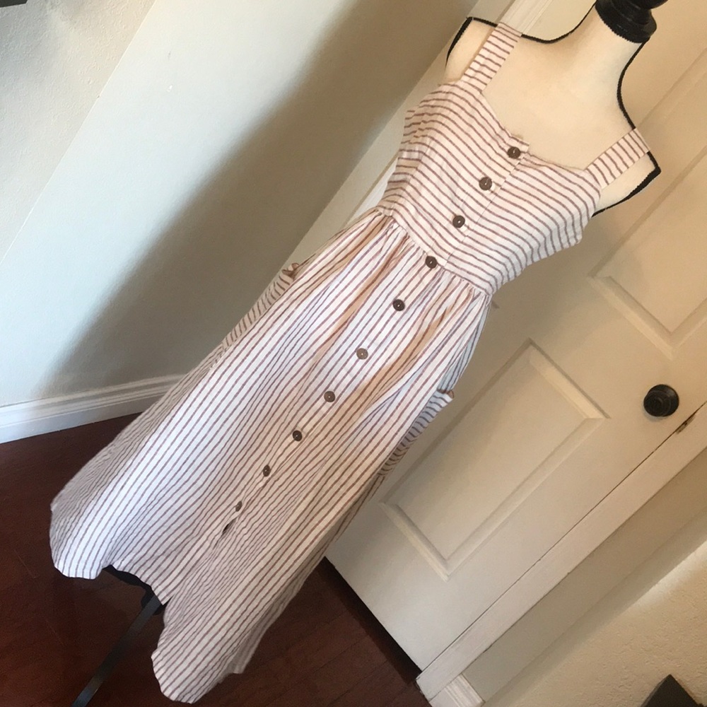 100% linen dress by Artisan NY